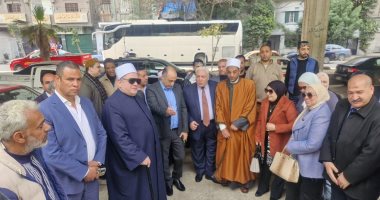 افتتاح مسجد سيدى القبارى بالإسكندرية بحضور وفد "دينية النواب"