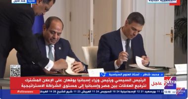 خبير: زيارة الرئيس السيسي لإسبانيا تشمل جوانب سياسية واقتصادية