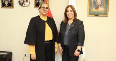 المستشارة أمل عمار تستقبل وزيرة شؤون المرأة الفلسطينية رئيسة القومي للمرأة تستقبل وزيرة شؤون المرأة الفلسطينية