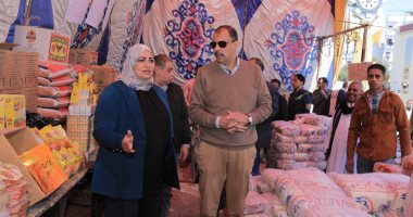 محافظ سوهاج يتفقد معرض أهلا رمضان بحى الكوثر ويتابع التوسعات الجديدة بالموقف محافظ سوهاج يتفقد معرض أهلا رمضان بحى الكوثر