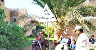 استرداد 1750 متر أملاك دولة خلال حملة لإزالة التعديات فى الأقصر.. صور