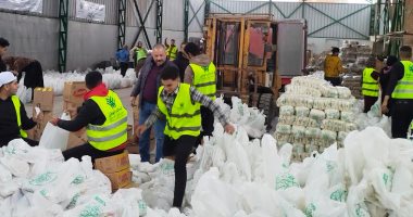 التحالف الوطنى بالقليوبية يجهز 6000 شنطة الخير لتوزيعها على الأسر فى رمضان