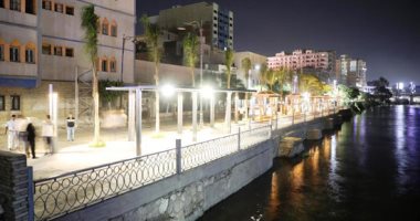 كورنيش شبين الكوم فى المنوفية متنفس جديد للأهالى كورنيش شبين الكوم بالمنوفية