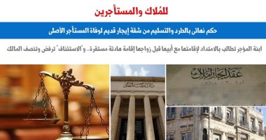 القضاء يتصدى لـ"حوارات" الإقامة المستقرة بين المالك والمستأجر.. برلماني ايجارات - برلمانى
