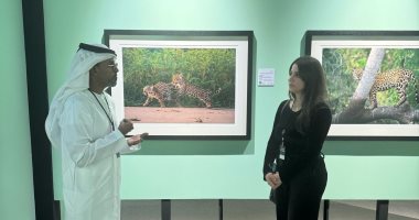 المصور الإماراتي خالد الحميري: أحب إبراز جمال الطبيعة والتصوير علمني الصبر الزميلة بسنت جميل مع المصور الإماراتي خالد الحميري