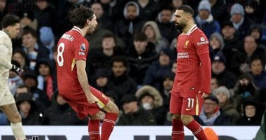 محمد صلاح يصنع ثانى أهداف ليفربول ضد مانشستر سيتي بمهارة استثنائية.. فيديو وصور 