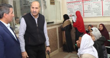 سكرتير عام مساعد بنى سويف يتفقد سوق اليوم الواحد والمركز التكنولوجى بمركز ناصر