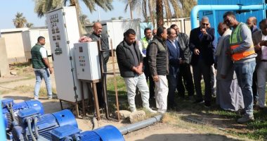 حياة كريمة بأسوان.. محطات وروافع تخدم قرى بلانة ومحطة تنقية من النيل مباشرة محطة تنقية مياه الشرب ببلانة