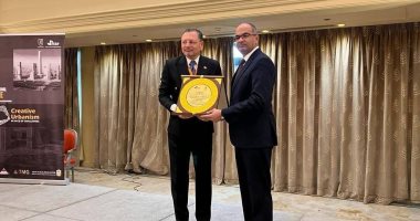 نائب وزير الإسكان يلقى كلمة مؤتمر التخطيط الابتكاري في مجابهة تحديات العمران