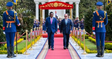 الرئيس السيسى فى مؤتمر صحفى مع نظيره الزامبى: مصر مستعدة لنقل خبراتها التنموية وتقديم كافة أشكال الدعم والمساندة لزامبيا.. وناقشنا تطورات الأوضاع فى غزة والسودان والقرن الأفريقى وأمن البحر الأحمر والأمن المائى