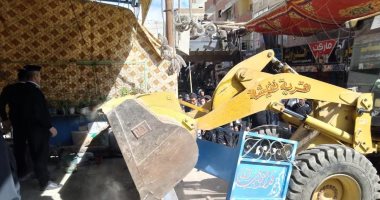 تنفيذ حملة لرفع الإشغالات بنطاق مركز ومدينة الإسماعيلية