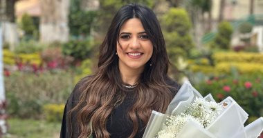 آلاء شتا تناقش رسالة الماجستير فى العلوم السياسية بالأكاديمية العسكرية.. صور آلاء شتا