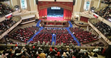 جامعة القاهرة تشهد افتتاح برنامج تنمية المهارات القيادية لطلاب من أجل مصر افتتاح البرنامج التدريبي لتنمية المهارات القيادية لطلاب من أجل مصر