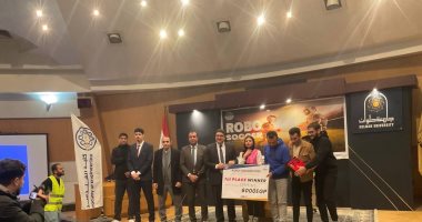 روبوتات تتنافس وعقول تبدع.. كلية الهندسة بحلوان جامعة حلوان تنظم مسابقة Robo Soccer كلية الهندسة بحلوان جامعة حلوان تنظم مسابقة Robo Soccer