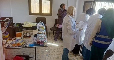 جامعة قناة السويس تطلق قافلة شاملة إلى قرية كسفريت بمدينة فايد لخدمة الأهالى