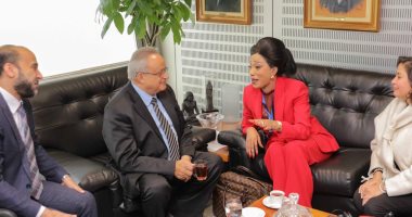 مدير مكتبة الإسكندرية يستقبل المدير العام لمتحف الكونغو