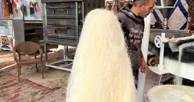 كنافة وقطائف وفرحة فى شوارع الدقهلية احتفالا بشهر رمضان المبارك.. فيديو الكنافة المفضلة في شهر رمضان