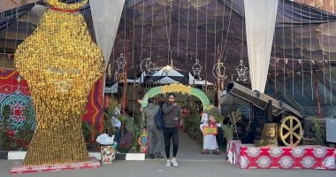 أكبر فانوس ومدفع رمضان يزينان شوارع الدقهلية احتفالا بالشهر المبارك.. فيديو