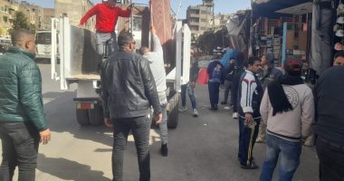 حى إمبابة يشن حملة لإزالة التعديات ورفع الإشغالات المخالفة بالشوارع.. صور حى إمبابة يشن حملة لإزالة التعديات
