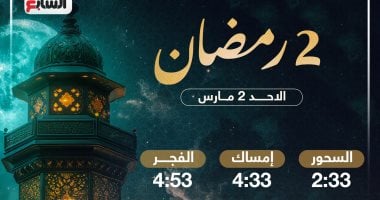 تعرف على موعد الإفطار وساعات الصيام فى ثانى أيام شهر رمضان 2025 