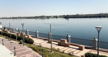 سلى صيامك.. جولة بالممشى السياحى لكورنيش بنى سويف فى نهار رمضان.. فيديو