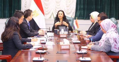 وزيرة التضامن الاجتماعى تلتقى الممثل الرئيسى الجديد لـ"جايكا"