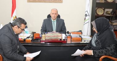 تذليل معوقات تنفيذ مشروعات الصرف المُغطى للأراضي الزراعية ببنى سويف.. تفاصيل