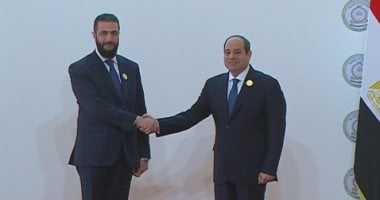 الرئيس السيسي ونظيره السوري