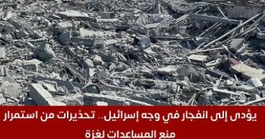 تحذيرات من استمرار وقف دخول المساعدات الإنسانية إلى غزة.. فيديو