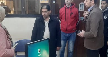 رئيس مياه المنوفية يتفقد سير العمل بفرع الشركة بالشهداء   