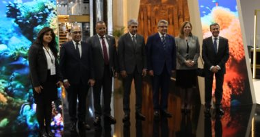 وزير السياحة والآثار يفتتح الجناح المصري المشارك فى بورصة برلين السياحية
