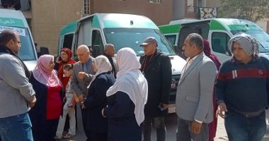 صحة القليوبية تنظم قافلة مجانية للكشف على الأشقاء الفلسطينيين بالعبور القافلة الطبية