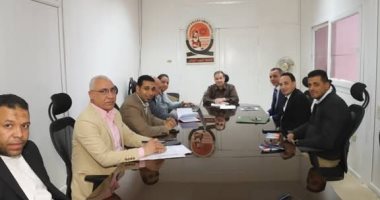 جامعة جنوب الوادى تناقش إضافة تقنية التعرف على الوجه للدخول من بوابات الجامعة