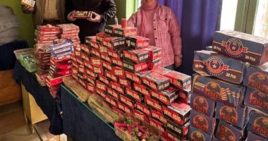 ضبط 18 ألف "لعبة نارية" فى حملات تموينية بالشرقية  