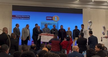 فوز فريق هندسة بحلوان بالمركز الأول في مسابقة Port Said Engineering  Day