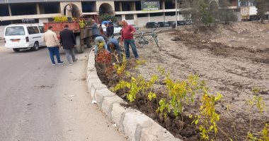 محافظ الغربية يتابع حملات النظافة والتشجير فى نهار رمضان ويشيد بعمال النظافة