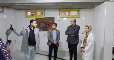 وكيل صحة الدقهلية يتابع أعمال تطوير قسم التعقيم وتركيب جهاز أشعة الرنين الجديد بميت غمر