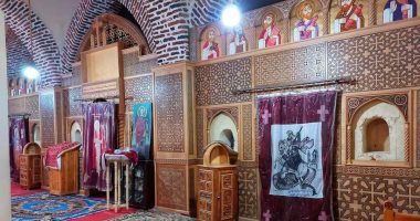دير الشهداء بإسنا شاهد على مذبحة استشهد بها 160 ألف قبطى على يد الرومان