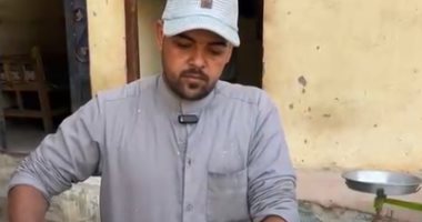 بياكلوها بالسمن البلدي.. شوف طريقة الكنافة على الفرن الطين بقنا طريقة عمل الكنافة فى قنا