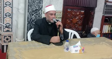 درس عن سلامة القلب ودعاء القنوت في مسجد الفتح بكفر الشيخ.. فيديو وصور