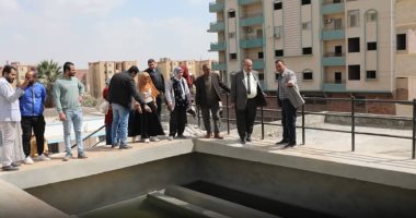 حياة كريمة فى المنيا.. تطوير محطة مياه بني مزار القديمة بسمالوط