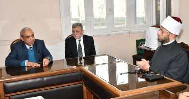 الأزهرى يستقبل رئيس هيئة الأوقاف الجديد ويشدد على تعظيم العوائد لصالح المشروعات الوطنية