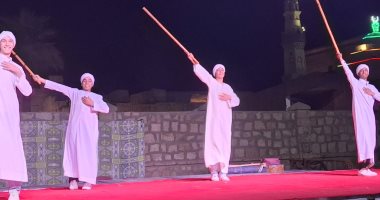 قصور الثقافة تنظم ليالي رمضان بساحة أبو الحجاج الأقصري بعروض تراثية.. صور جانب من العروض
