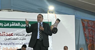 نقيب المحامين: أزمة الرسوم القضائية في طريقها للحل وسنتصدى لأي كيان مواز للنقابة عبدالحليم علام، نقيب المحامين رئيس اتحاد المحامين العرب