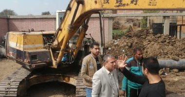 تعرف على نسب تنفيذ مشروعات الصرف الصحى بقرى بمركز الزقازيق