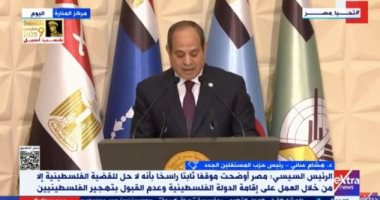 حزب المستقلين الجدد: مصر استطاعت أن تحافظ على كرامة الأمة بشهدائها