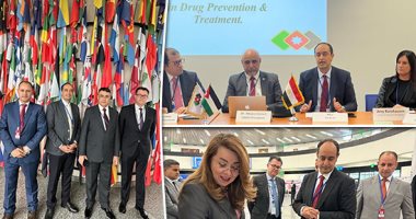 مصر تعرض تجربتها فى مواجهة تعاطى المخدرات من منظور حقوق الإنسان بالأمم المتحدة.. مدير صندوق مكافحة الإدمان يستعرض محاور الاستراتيجية الوطنية للحد من التعاطى وسط إشادة من الدول المشاركة بالتجربة المصرية