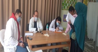 جامعة حلوان تُطلق قافلة طبية متكاملة لخدمة أهالي السادس من أكتوبر جامعة حلوان تُطلق قافلة طبية متكاملة