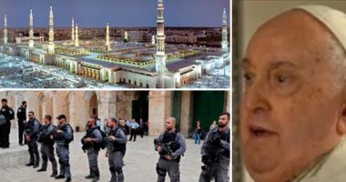 أهم أخبار العرب والعالم حتى الظهيرة.. الاحتلال الإسرائيلى يعتقل عددا من الأسرى المحررين بالخليل.. أمريكا تنقل 40 مهاجرا من جوانتانامو لولاية لويزيانا.. البابا فرانسيس يحتفل فى المستشفى بمرور 12 عاما على تنصيبه أهم الأحداث العربية والعالمية