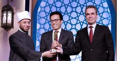 الكاتب أحمد المسلماني والفنان سامح حسين
